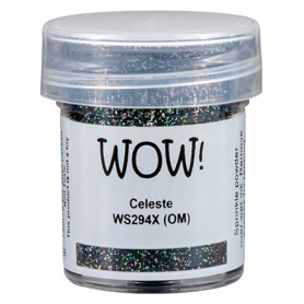 Embossing Glitter Powder Celeste - X 15ml - WOW !