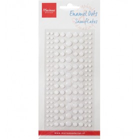 Enamel Dots Snowflakes - Marianne Design
