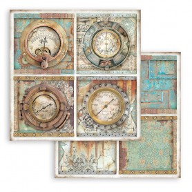 Papier 30x30 4 Cards 1f - Lady Vagabond Lifestyle - Stamperia
