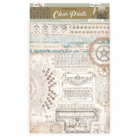 Clear Prints A4 Lady Vagabond Lifestyle 6 feuilles - Stamperia
