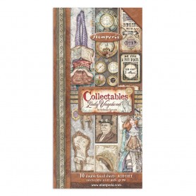Collectables 15x30 Lady Vagabond Lifestyle 10 feuilles - Stamperia