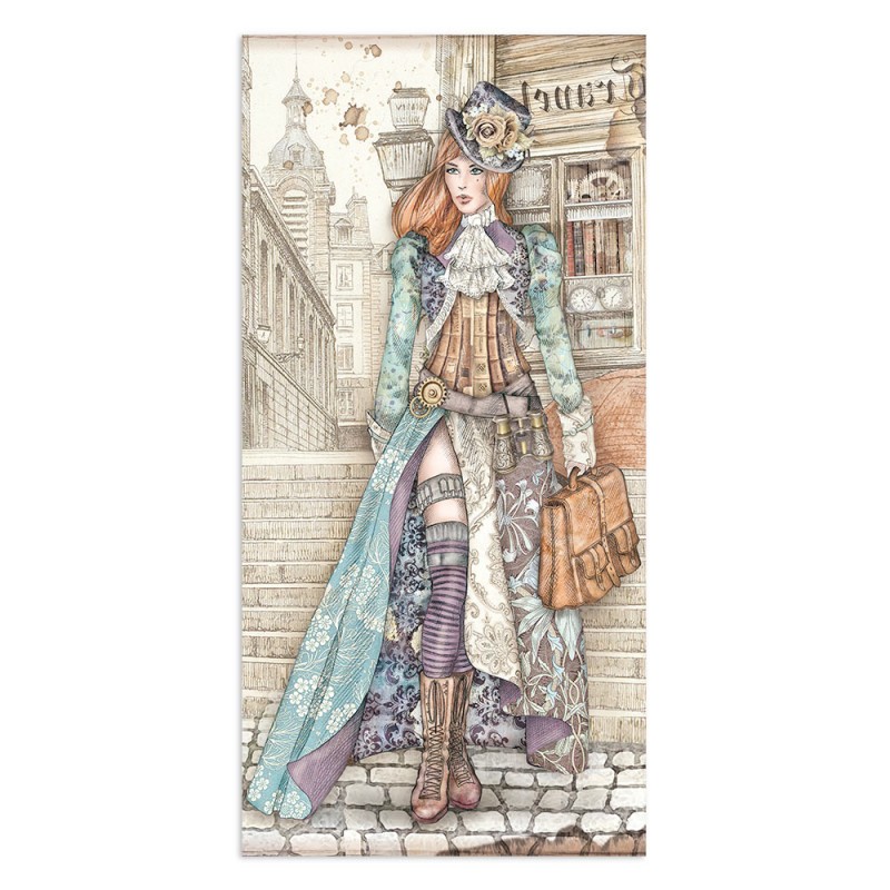 Scrapbooking Pad 10 vellen cm 30,5x30,5 (12x12) - Silent Sea CME-code