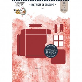 Dies Boite fine 6 pc - Cannelle et Chocolat - Florilèges Design