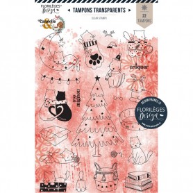 Tampons Chatons mignons - Cannelle et Chocolat - Florilèges Design