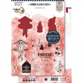 Combo Clear Die Nuit magique - Cannelle et Chocolat - Florilèges Design