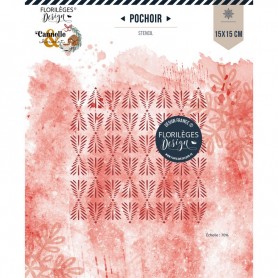 Pochoir Sapins étoilés - Cannelle et Chocolat - Florilèges Design