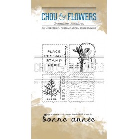Tampons Mini Timbre A8 - Little Circus - Chou and Flowers