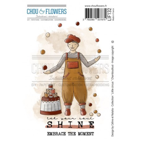 Tampon EZ Chamboultout - Little Circus - Chou and Flowers