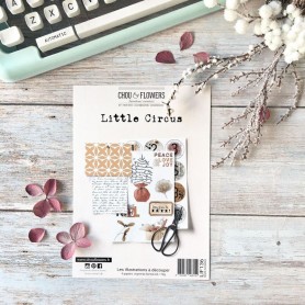 Les illustrations Little Circus A5 - Chou and Flowers