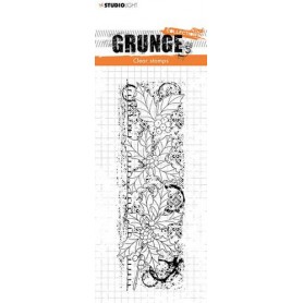 Tampon Christmas branches 1 pc - Grunge nr 99 - Studio Light Clear Stamps