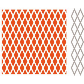 Classeur de gaufrage Extra Diamands - Marianne Design - Design Folder Extra Diamonds