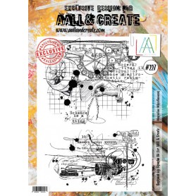 Tampons 227 Masculine Miscellaneous 2pc - AALL and Create Clear stamps