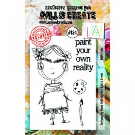 Tampons 184 Little Frida 4pc - AALL and Create Clear stamps