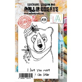 Tampons 221 Beer 2pc - AALL and Create Clear stamps