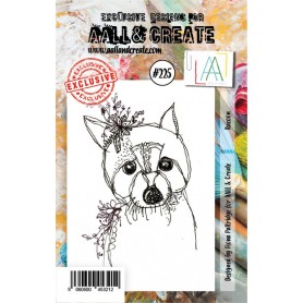 Tampon 225 Racoon 1pc - AALL and Create Clear stamps