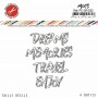 Dies Mots 4pc - Grunge - Mes P'tits Ciseaux