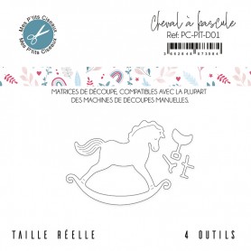Dies Cheval à bascule 4 pc - Pitchoun - Mes P'tits Ciseaux