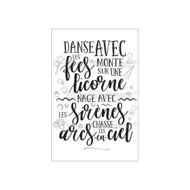 Tampon Danse avec les fées - Pitchoun - Mes P'tits Ciseaux
