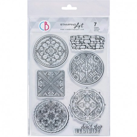 Tampons Talaveras 7pc – Sonora - Ciao Bella Stamps