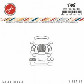 Dies Taxi 5pc - Grunge - Mes P'tits Ciseaux