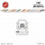 Dies Taxi 5pc - Grunge - Mes P'tits Ciseaux