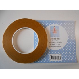 Bande adhésive double face 6 mm x 50 m - Lilly Pot'Colle