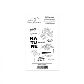 Tampons 1 Jungle d'intérieur 14pc – Béatrice Garni Illustration