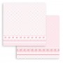 Set de papier 20x20 Babydream Pink 10 feuilles - Stamperia