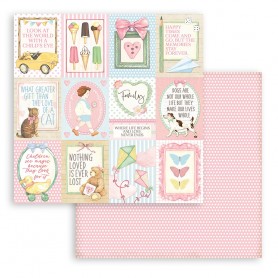 Papier 30x30 Small cards 1f - Daydream - Stamperia