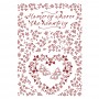 Pochoir Home is where the heart is A4 - Provence - Stamperia Thick Stencil