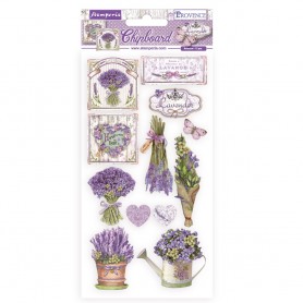 Chipboards Provence 12pc - Stamperia