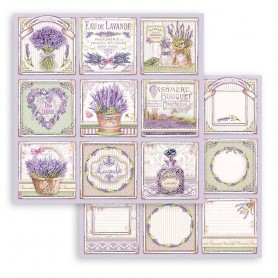 Papier 30x30 Cards 1 1f - Provence - Stamperia