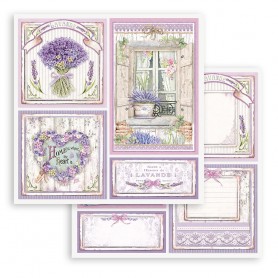 Papier 30x30 Cards 2 1f - Provence - Stamperia