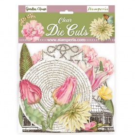 Die-cuts Clear Romantic Garden House - Stamperia