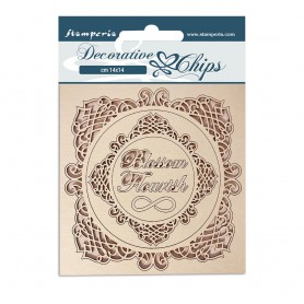 Decorative Chips Frames - Romantic Garden House - Stamperia