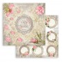 Set de papier 20x20 Romantic Garden House 10 feuilles - Stamperia