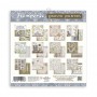 Set de papier 30x30 Romantic Garden House 10 feuilles - Stamperia