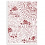 Pochoir Home Maison A4 - Casa Granada - Stamperia Thick Stencil