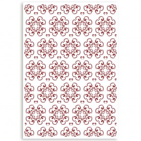 Pochoir Wallpaper tiles A4 - Casa Granada - Stamperia Thick Stencil