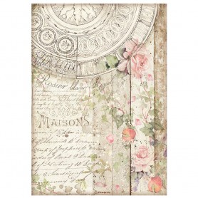 Papier de riz A4 Maisons - 1 feuille - Casa Granada - Stamperia