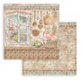 Set de papier 15x15 Casa Granada 10 feuilles - Stamperia