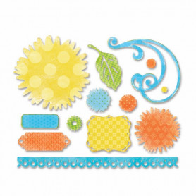 Dies Daisy bouquet 13 pcs - Thinlits by Brenda Walton - Sizzix