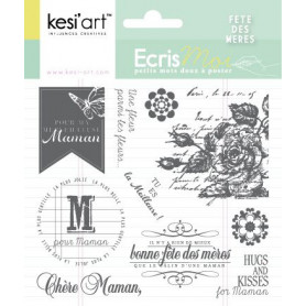 Tampons Fête des Mères - Ecris moi - Kesi’art