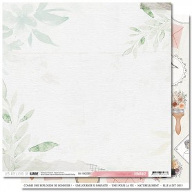 Papier 30x30 Enveloppe moi 1f - Romance - Les ateliers de Karine
