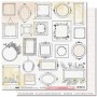 Papier 30x30 Jeu de cadres 1f - Romance - Les ateliers de Karine