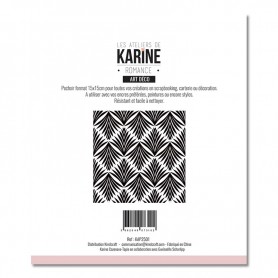 Pochoir Art Déco - Romance - Les ateliers de Karine