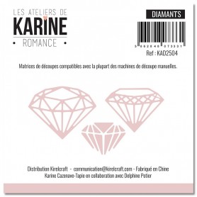 Dies Diamands 3pc - Romance - Les Ateliers de Karine