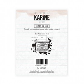 Tampon Il était une fois - Nomade - Les ateliers de Karine