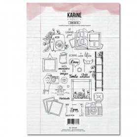 Tampons Zoom sur toi - Romance - Les ateliers de Karine