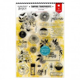 Tampons Girl Power - Liberty - Florilèges Design